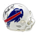 Bruce Smith Signed Buffalo Bills 2021 Speed Mini Helmet Signed Mini Helmets TSE Buffalo 