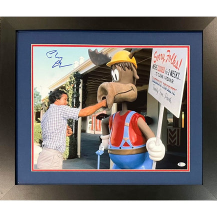 Chevy Chase in National Lampoon's Vacation Signed 16x20 Photo - Professionally Framed Signed Photos TSE Framed 