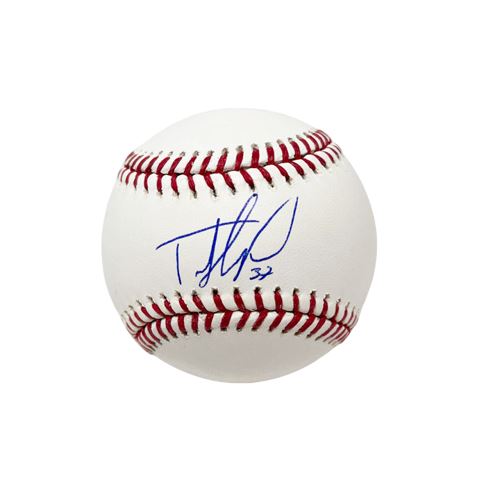 Teoscar Hernandez Signed MLB Baseball Signed Baseball TSE Buffalo 