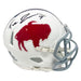 Taron Johnson Signed Buffalo Bills Standing Buffalo Speed Mini Helmet Signed Mini Helmets TSE Buffalo 