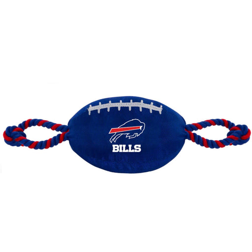 Bills Nylon Football Dog Toy General Merchandise TSE Buffalo 