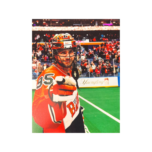 Tyler Bass Signed Yelling 8x10 Photo — TSE Buffalo