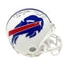Marv Levy and Bill Polian Dual Signed Buffalo Bills 2021 VSR4 Mini Helmet with HOF 01 and HOF 15 Signed Mini Helmets TSE Buffalo 
