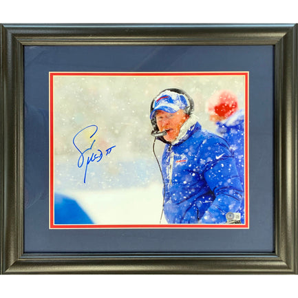 Sean McDermott in Snow Signed 11x14 - Professionally Framed Signed Photos TSE Framed 