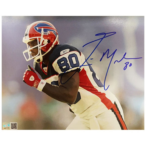 Eric Moulds Signed Running Full Speed 8x10 Photo — TSE Buffalo