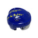 Kyle Okposo Signed Sabres Blue Mini Helmet with "Lets Go Buffalo" Signed Hockey Mini Helmet TSE Buffalo 