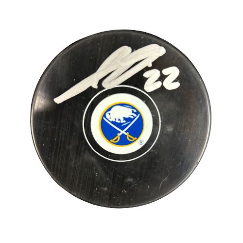 Jack Quinn Signed Sabres Autograph Puck Signed Hockey Puck TSE Buffalo 
