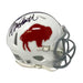 Bruce Smith Signed Buffalo Bills Standing Buffalo Speed Mini Helmet Signed Mini Helmets TSE Buffalo 